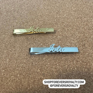 Iota tie clip