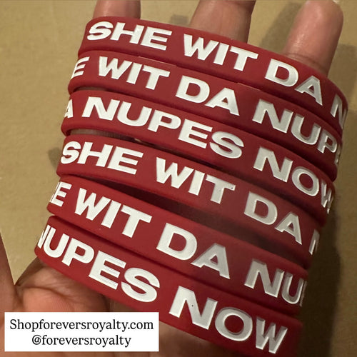 Red NUPE wristband