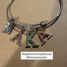 Load image into Gallery viewer, Silver ivy AKA bangle