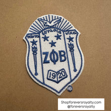 Load image into Gallery viewer, Zeta Phi Beta patch.