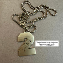 Load image into Gallery viewer, Gold Alpha Phi Alpha necklaces