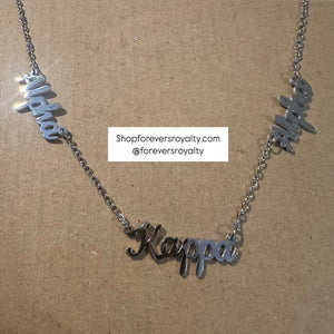 Alpha Kappa Alpha necklace
