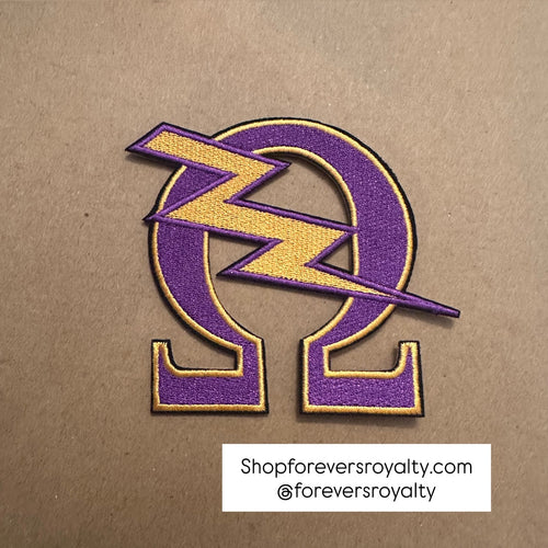 Omega Psi Phi patch.