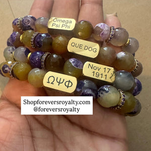 The ultimate Omega Psi Phi bracelet.