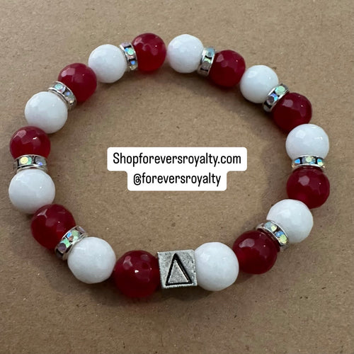 Delta red bracelet.