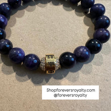Load image into Gallery viewer, Gemstone Omega Psi Phi bracelet.
