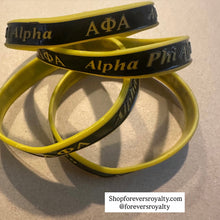 Load image into Gallery viewer, The Alpha Phi Alpha wristband