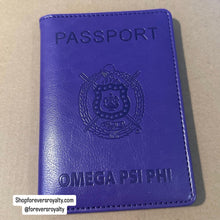 Load image into Gallery viewer, Omega Psi Phi passport cover