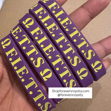 Load image into Gallery viewer, Omega Psi Phi wristband
