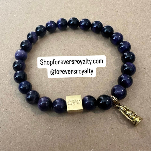 The gemstone Omega bracelet.