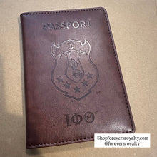 Load image into Gallery viewer, Iota Phi Theta passport cover.