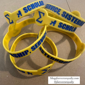 Sigma Gamma Rho wristband