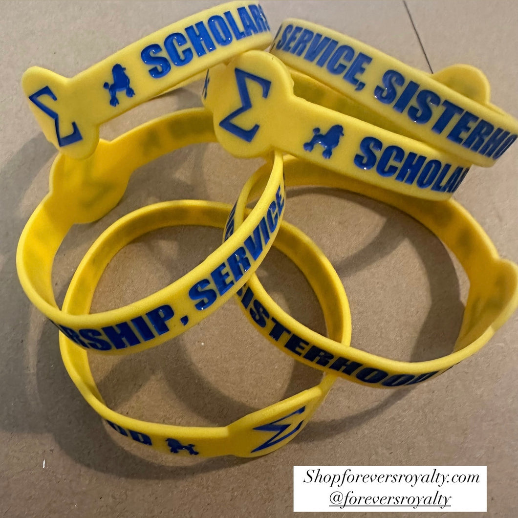 Sigma Gamma Rho wristband