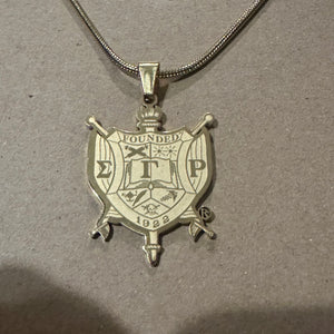 Sigma Gamma Rho necklace