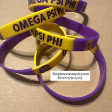 Load image into Gallery viewer, New Omega Psi Phi wristband