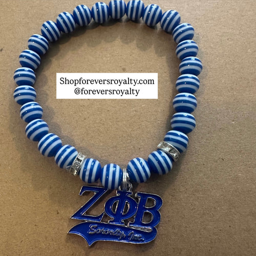 Zeta Phi Beta bracelet