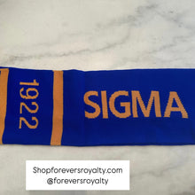 Load image into Gallery viewer, Sigma Gamma Rho scarf and hat set