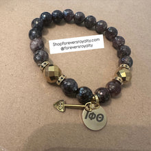 Load image into Gallery viewer, The Iota Phi Theta shovel bracelet.