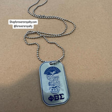 Load image into Gallery viewer, Phi Beta Sigma Necklace