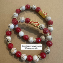 Load image into Gallery viewer, Gold Kappa Alpha Psi bracelet.