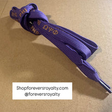 Load image into Gallery viewer, Omega Psi Phi shoestrings