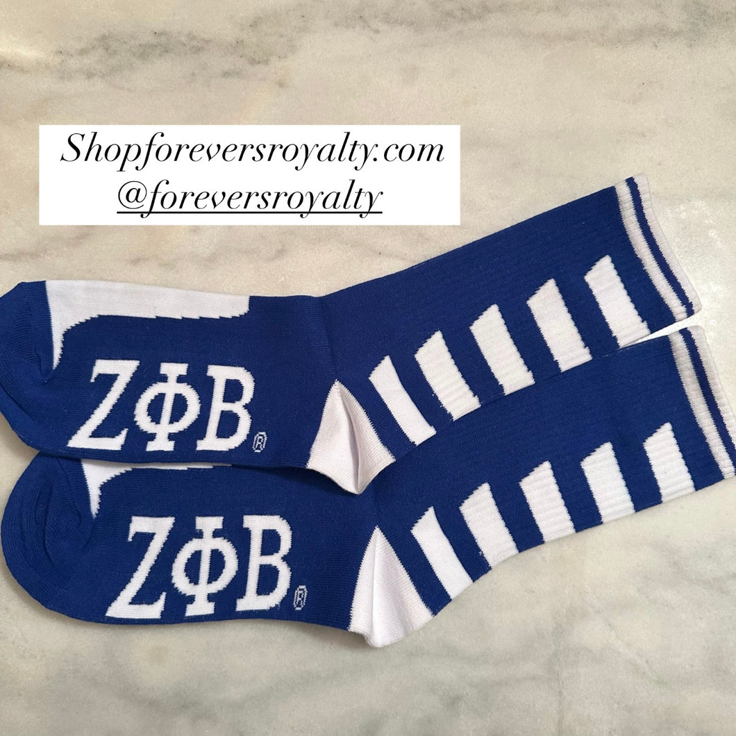 Zeta Phi Beta socks