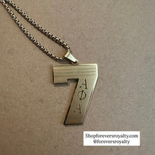 Load image into Gallery viewer, Gold Alpha Phi Alpha necklaces