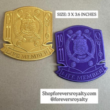 Load image into Gallery viewer, Omega Psi Phi life member patch