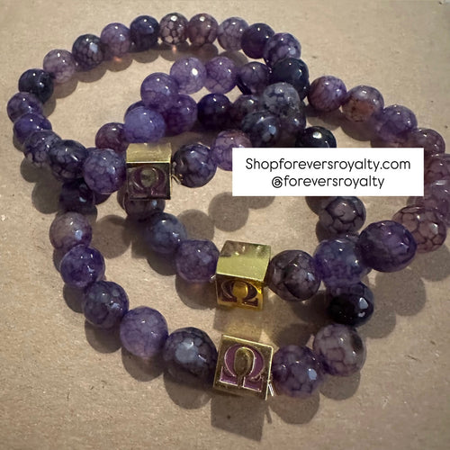 Omega Psi Phi bracelet.
