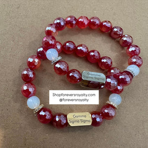 Gamma Sigma Sigma bracelet