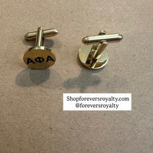 Load image into Gallery viewer, Alpha Phi Alpha cuff links