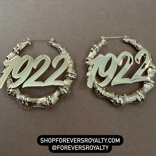 Gold 1922 earrings