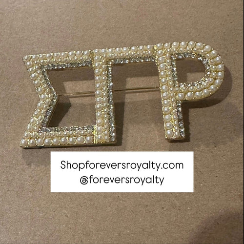 Pearl Sigma Gamma Rho Pin.