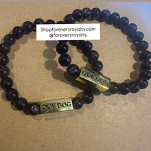 Load image into Gallery viewer, Omega Psi Phi QUE DOG bracelet set.
