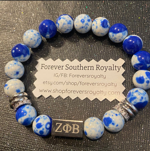 Zeta Phi Beta bracelet.