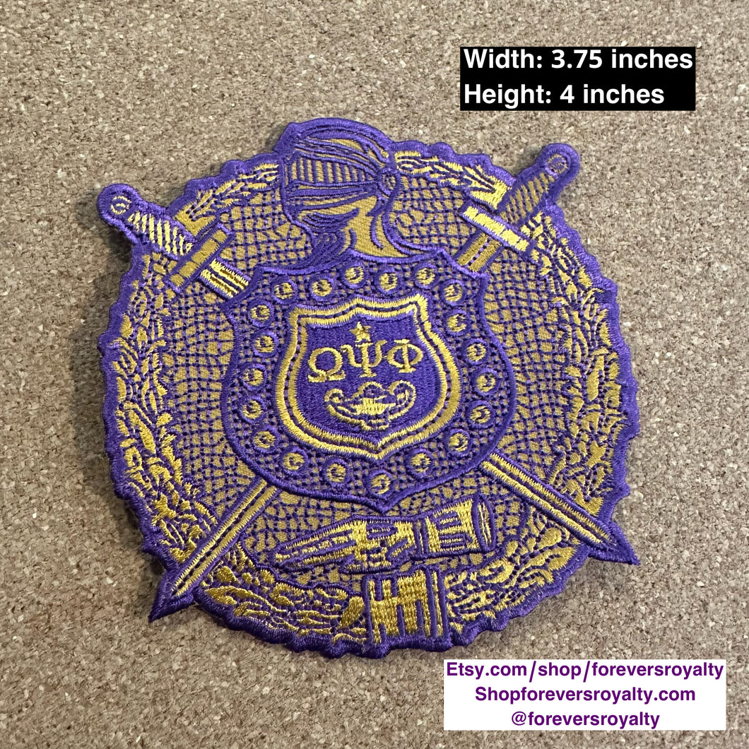 Omega Psi Phi patch
