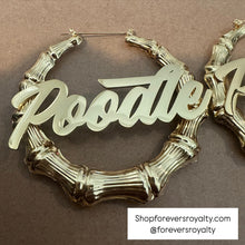 Load image into Gallery viewer, Gold Pretty Poodle earrings