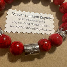 Load image into Gallery viewer, Kappa Alpha Psi crown bracelet.