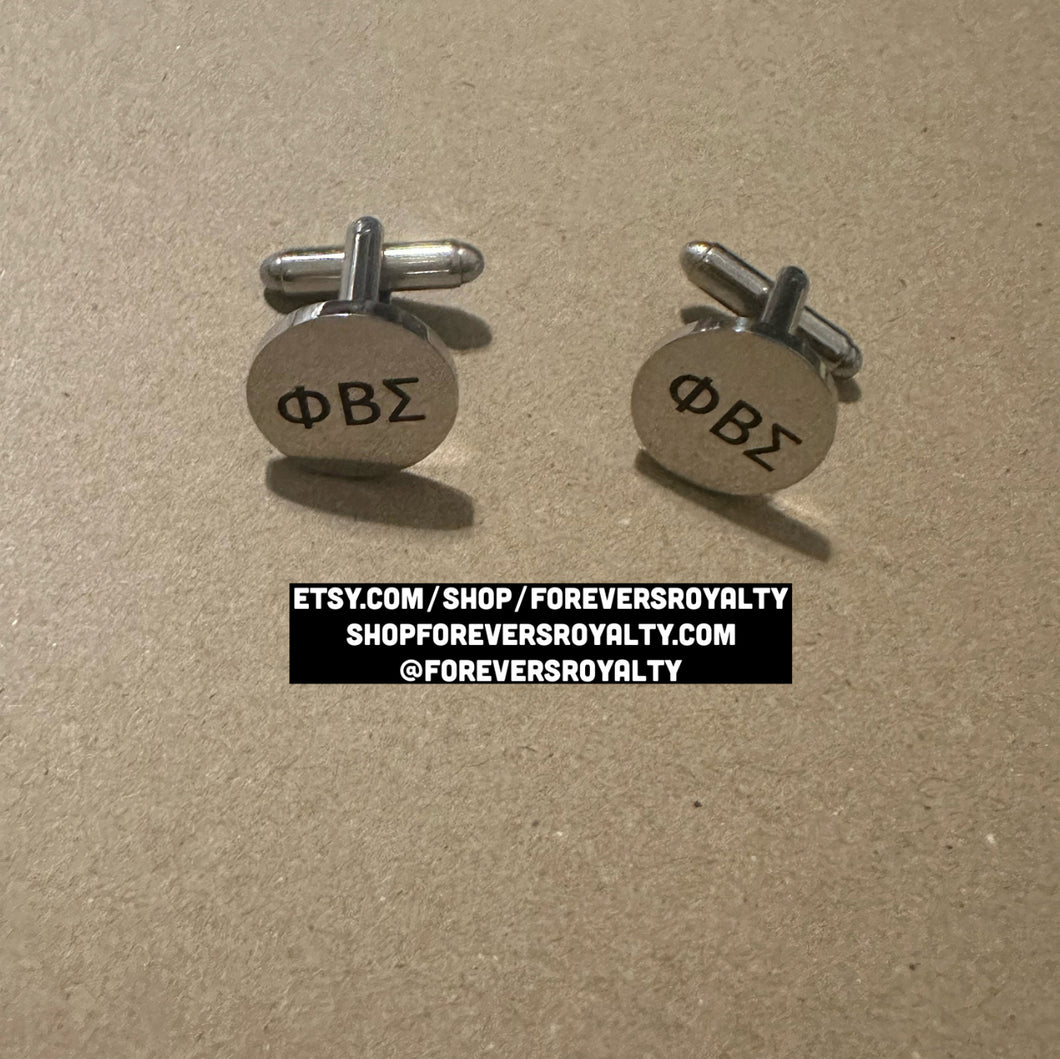 Phi Beta Sigma cuff links