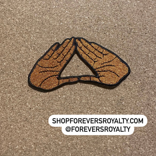 Delta Sigma Theta hand patch.