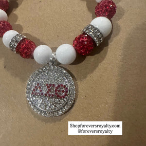 Delta Sigma Theta bling bracelet