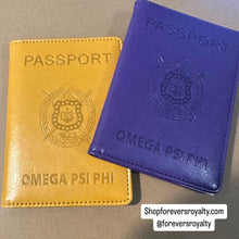 Load image into Gallery viewer, Omega Psi Phi passport cover