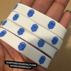 Zeta Phi Beta shield wristband