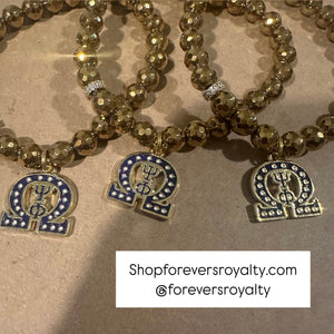 The all gold Omega bracelet
