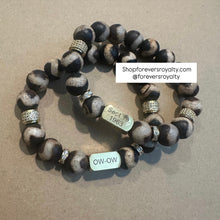 Load image into Gallery viewer, Gemstone Iota Phi Theta bracelet.