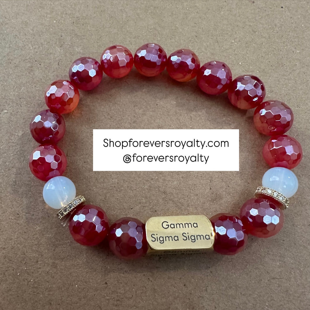 Gamma Sigma Sigma bracelet