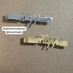 Kappa tie clip