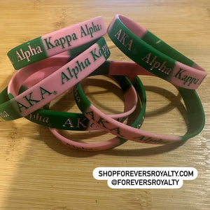 Alpha Kappa Alpha wristband