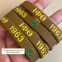 Load image into Gallery viewer, New Iota Phi Theta 1963 wristband