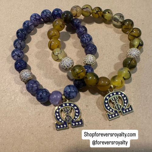 Omega Psi Phi bracelet.